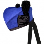 Royal Blue Glengarry Hat